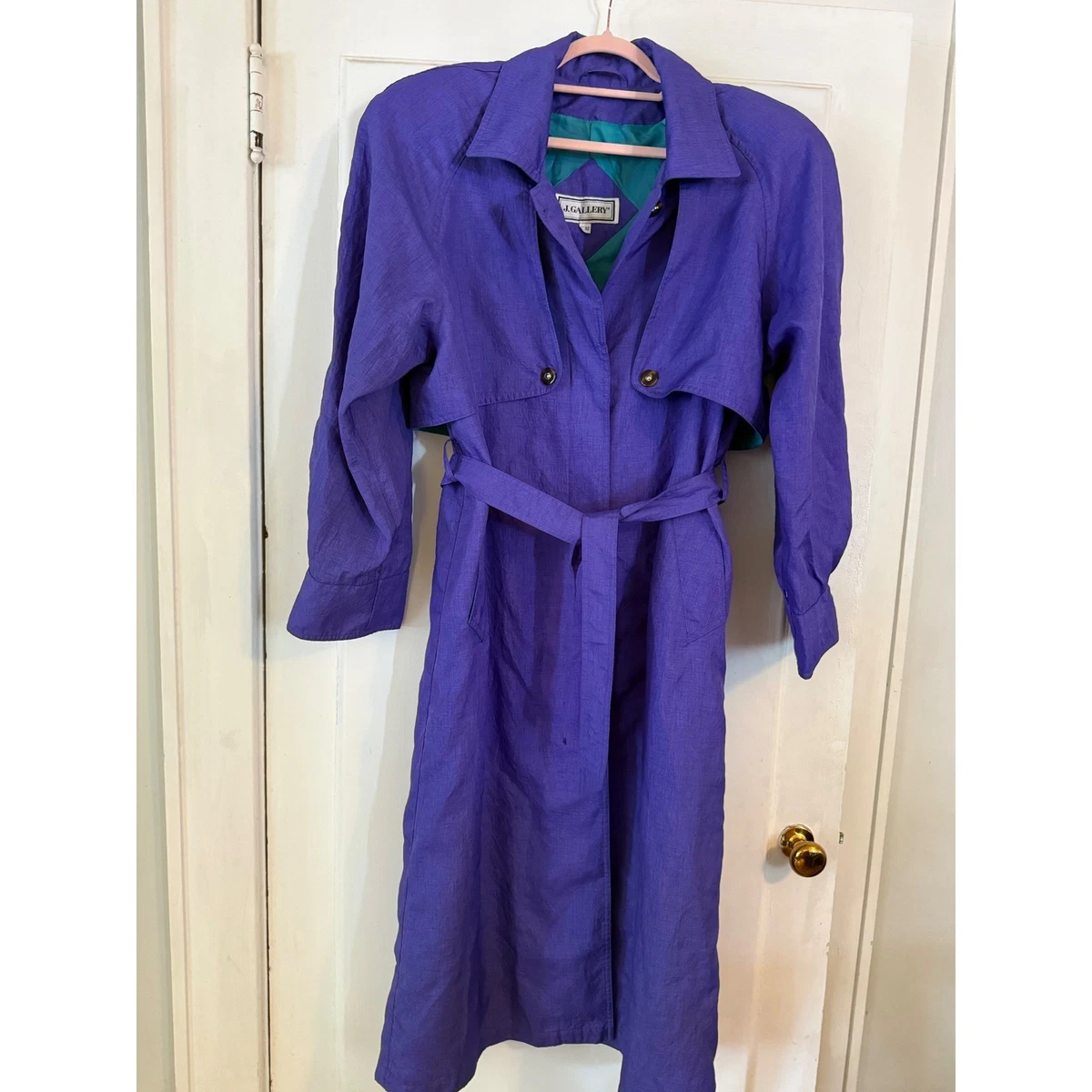 J. Gallery Trench Coat Regular Size Coats, Jackets & Vests for