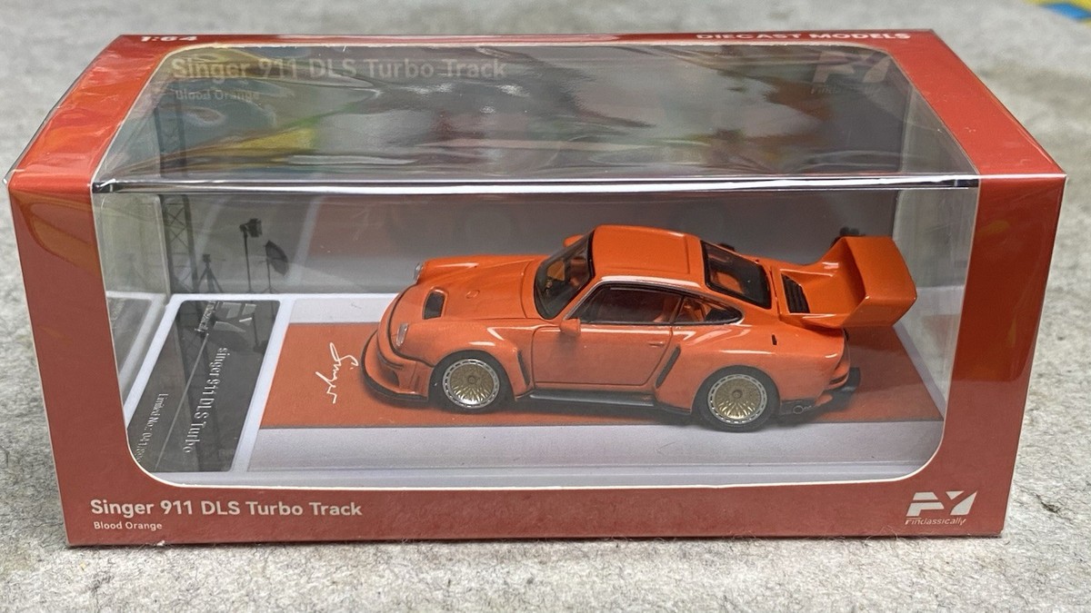 Finclassically 1/64 Porsche Singer 911 DLS Turbo Orange
