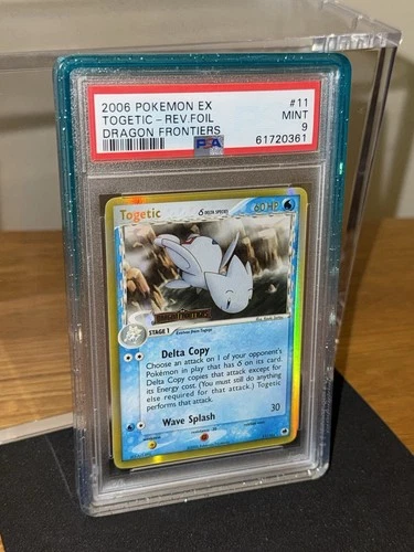 Pokémon Togetic Delta Species Reverse Holo 11/101 EX Dragon Frontiers PSA 9 Mint