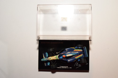 A91 1:43 MINICHAMPS 512 954302 BENETTON RENAULT 195 HERBERET F1 RACING CAR VNMIB - Picture 13 of 15