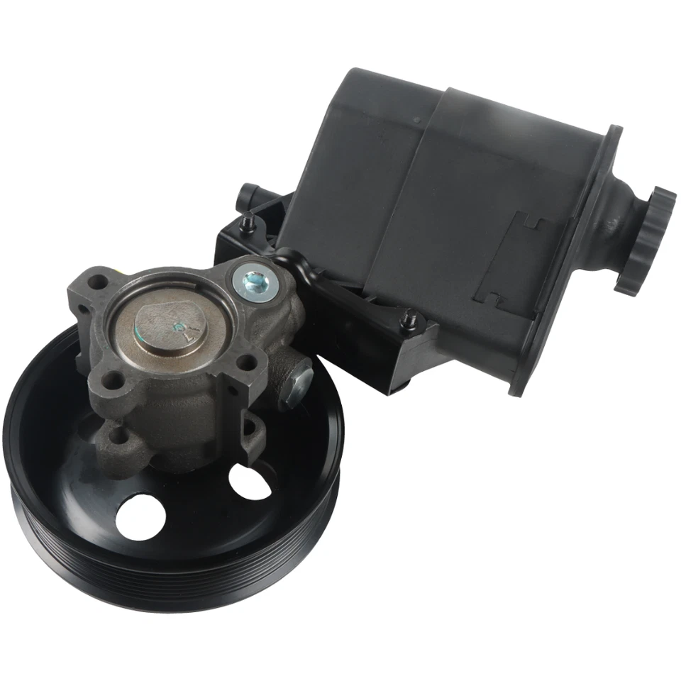 Power Steering Pump w/ Reservoir & Pulley For 03-07 Dodge Ram 2500 3500 20-70268 - Imagem 4 de 4