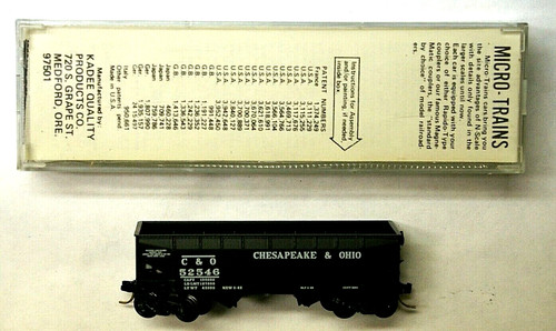 MTL Micro-Trains 55030 Chesapeake y Ohio C&O 52546 2 bahías tolva NPT | Zustand: New