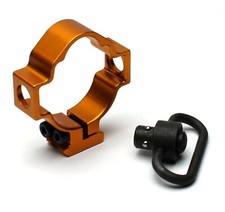 Orange Anodized Aluminum Ruger 1022 1022 Barrel Band Sling Swivel