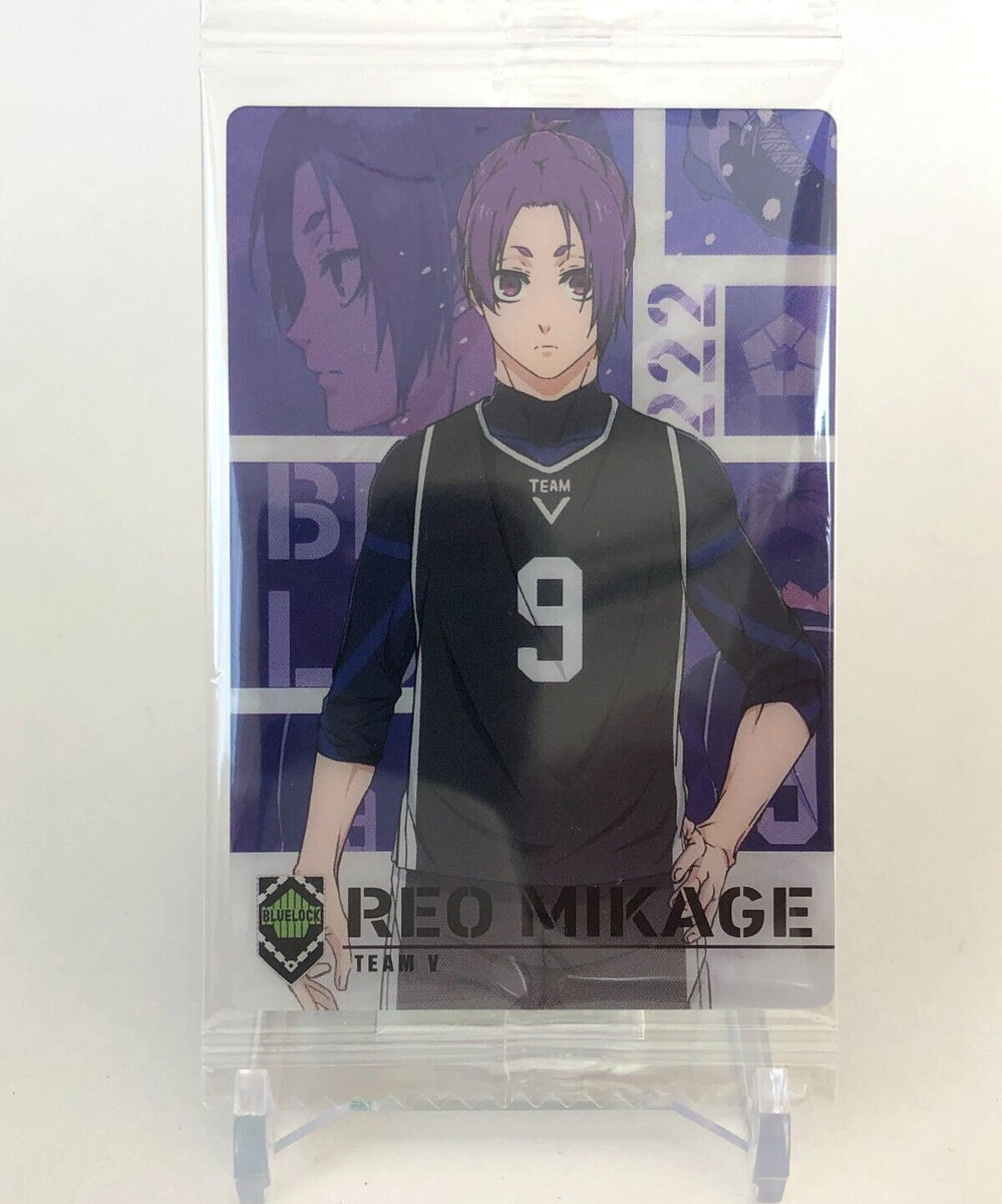 Reo Mikage TEAM V Blue Lock Wafer Card N1-17 BANDAI Kodansha Anime
