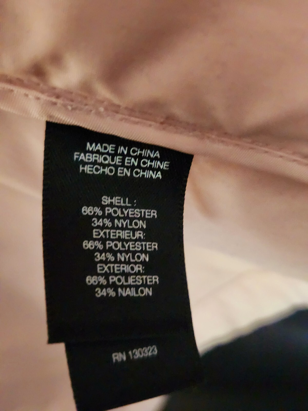 Kenneth Cole Blush Salmon Light Pink Windbreaker … - image 4