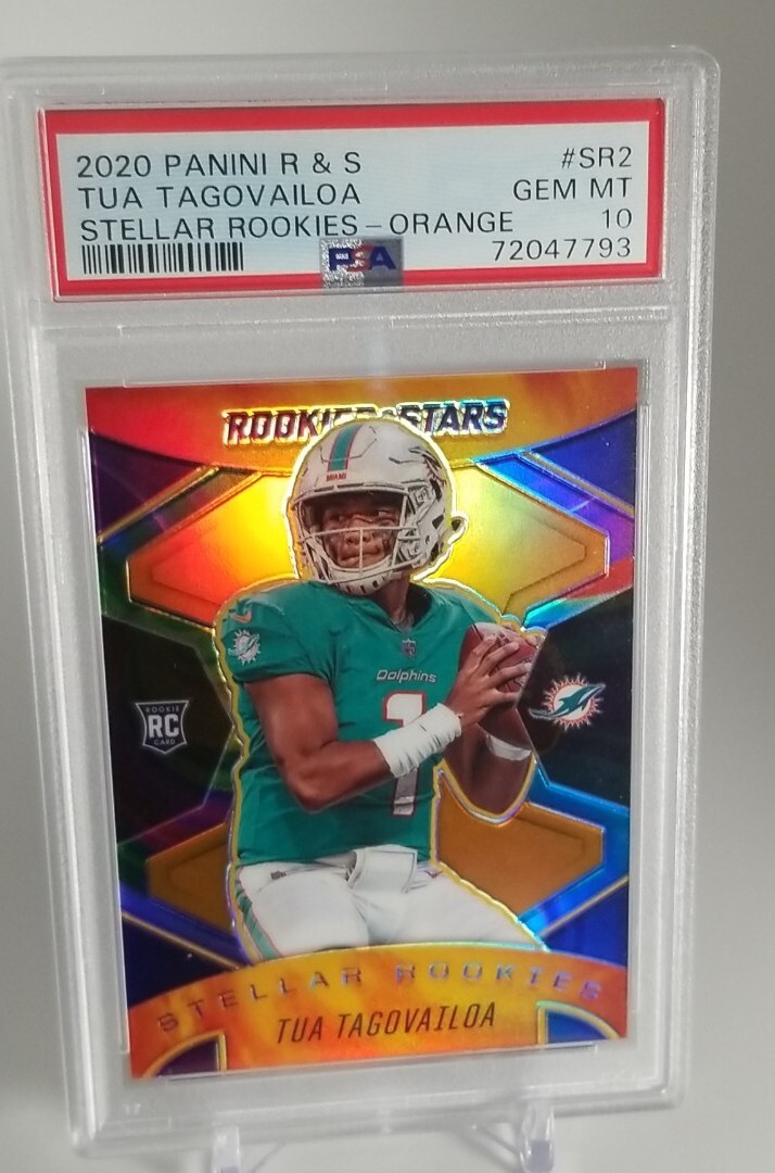 Tua Tagovailoa Panini Rookies & Stars Stellar Rookies #SR2 Orange