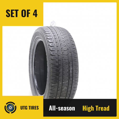 Set of (4) Used 245/55R19 Bridgestone Dueler H/L Alenza Plus 103T - 8-9 ...