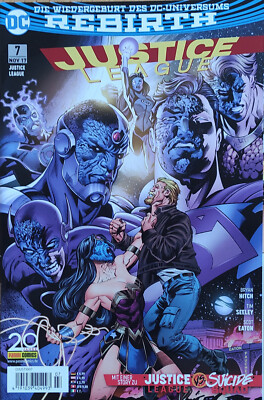JUSTICE LEAGUE REBIRTH 7 - NOVEMBER 2017  - GUT ERHALTEN