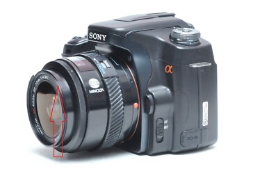 Sony Alpha A100 10.2MP Digital SLR Camera W/Minolta 35-70mm AF