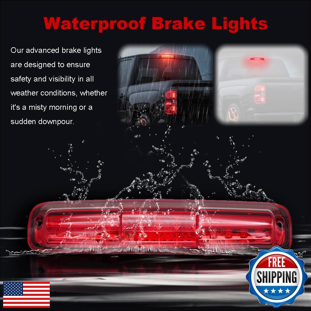 DimFlux 3rd break light cargo led lamp third brake lights assembly high mount