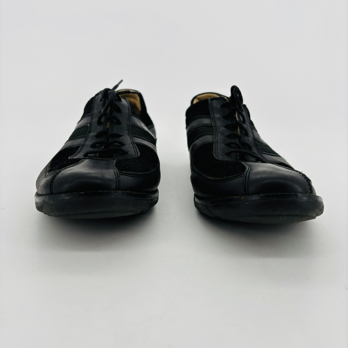 Mens 13 M Cole Haan C12708 Grand OS Black Oxford Bicycle Toe