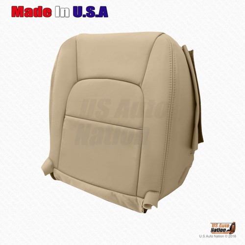 Fits 1991 to 2000 Lexus SC300 DRIVER Bottom Replacement Leather Seat Cover Tan - Picture 3 of 10