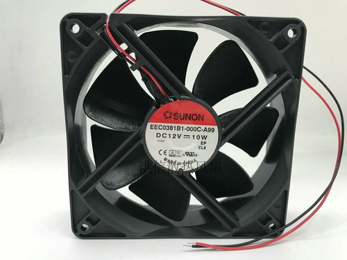 1X Sunon 12038 EEC0381B1-000C-A99 DC12V 10W cooling fan - 第 1/4 張圖片