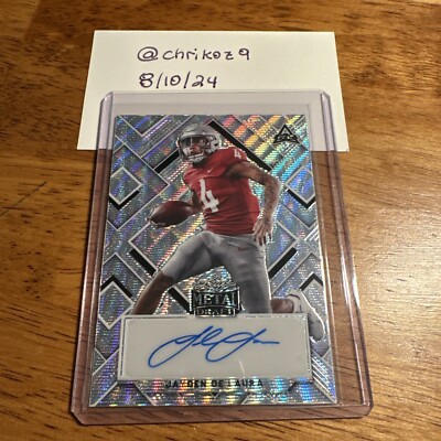 2022 Leaf Metal Draft Silver Autographs Jayden De Laura Rookie Auto /30