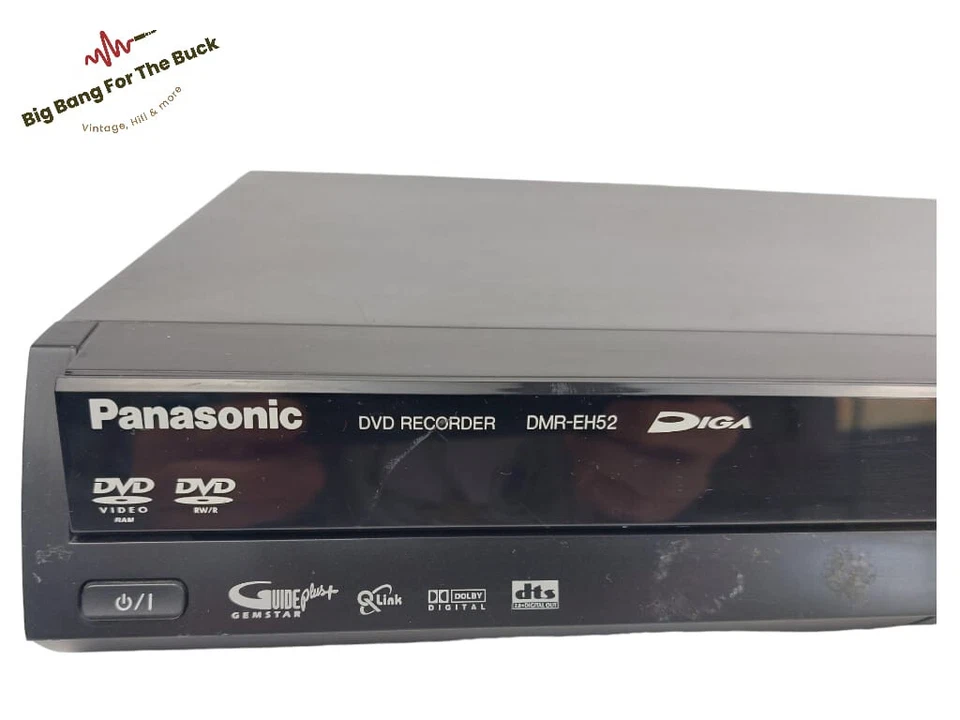 Panasonic DMR-EH52 DVD Recorder 80 GB HDD Festplatten Rekorder gewartet Garantie - Bild 2 von 4