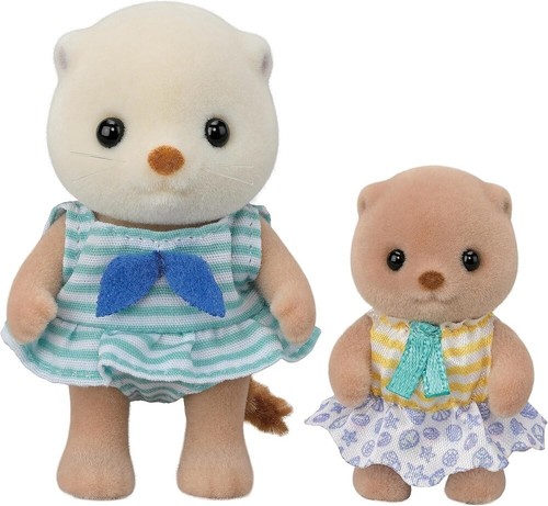 Sylvanian Families Set 5804 - Sea Otter Sisters Splashy Snorkel Set - Imagen 3 de 5