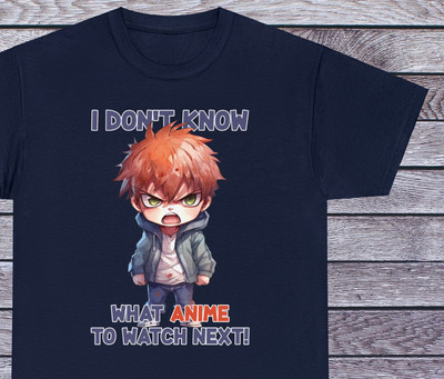 I don t know T Shirt Anime Tee Manga Japan Clothing Cosplay