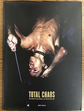 Iggy Pop & Jeff Gold Signed Total Chaos: The Story of the Stooges OOP HC 2016