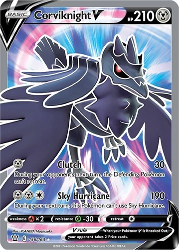 Corviknight V 156/163 Swsh05: Battle Styles