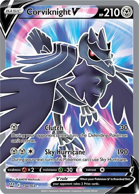 Corviknight V 156/163 Swsh05: Battle Styles