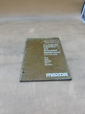 1982 MAZDA GLC 626 RX-7 B2000 B2200 PRE DELIVERY INSPECTION MAINTENANCE MANUAL