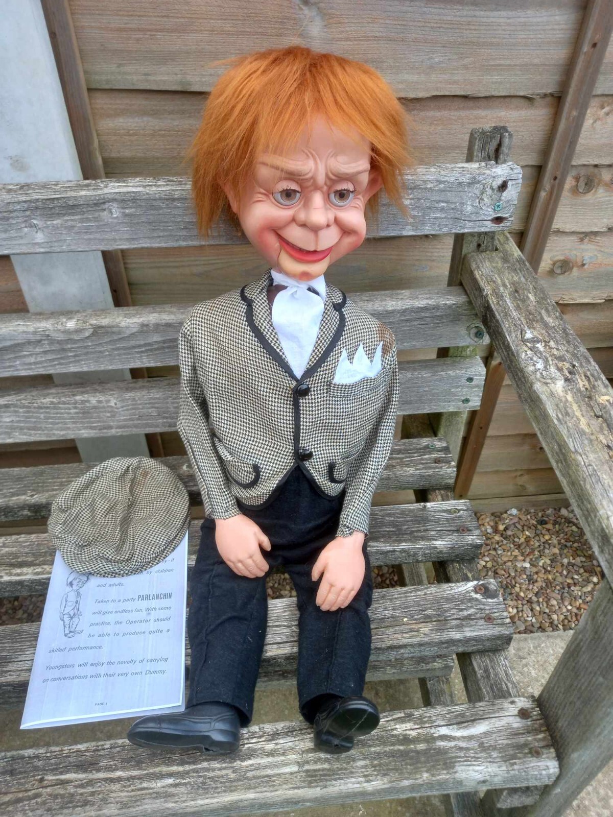 MR PARLANCHIN VENTRILOQUIST DUMMY/DOLL IN FULLY WORKING CONDITION eBay