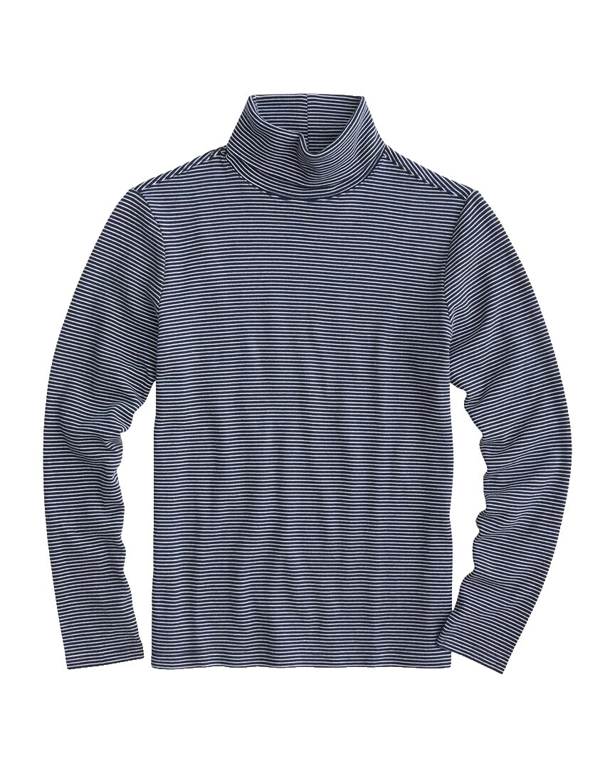 Turtleneck Cotton Long Sleeve Casual Button-Down Shirts for Men