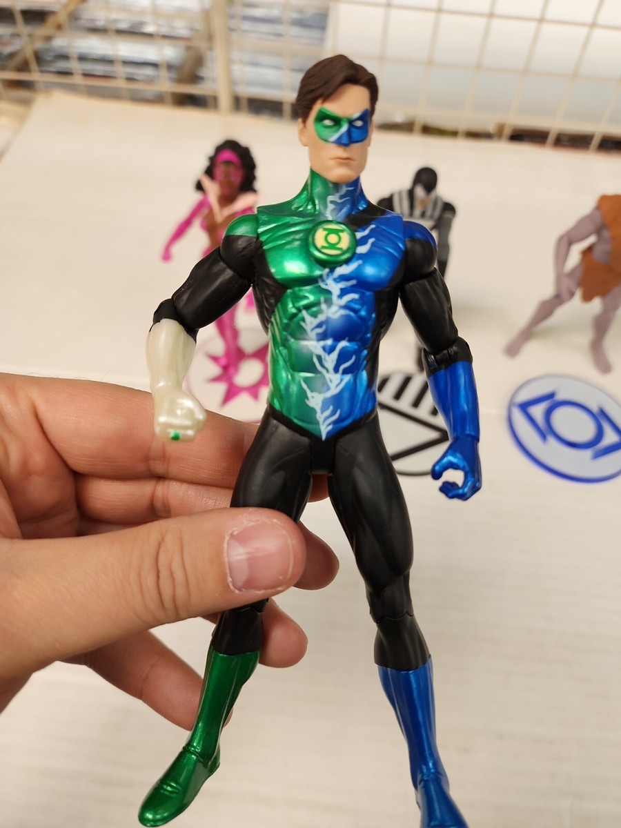 DC Direct Blackest Night Box Set Loose Action Figures Blue Green
