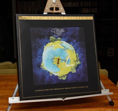 Limited edition out of print Fragile by Yes MOFI one step box 2 LP records 45rpm