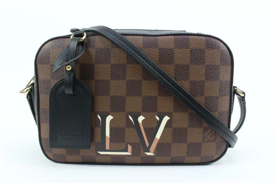 Louis Vuitton Santa Monica Demier Ebene Crossbody Bag Brown