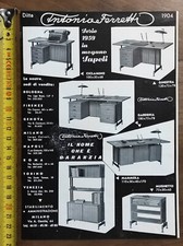 Pubblicità vintage del 1959 mobili Antonio Ferretti Milano FAI UNA PROPOSTA