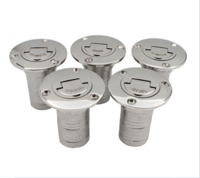 V4A Einfüllstutzen Boot Tankstutzen Tankverschluss Tankdeckel Edelstahl DE NEU
