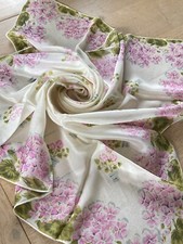 Foulard/Carré/Chale★Foulard en soie 100%★roulotté main-27gr ★Silk SCARF schal