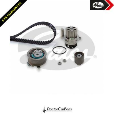 #ad Gates Timing Cam Belt and Water Pump Kit for VW TRANSPORTER 1.9 TDI T5 GBP 113.28
