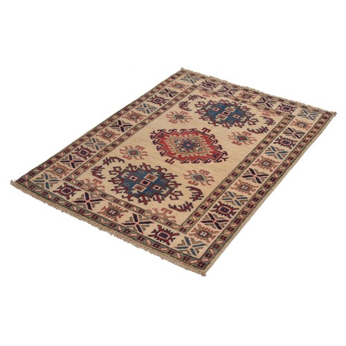 Oriental Wool Rug Area Rug Living Room Rug Kazak Handmade Rug 2'8x3'9 ft-G22673 - Picture 4 of 6