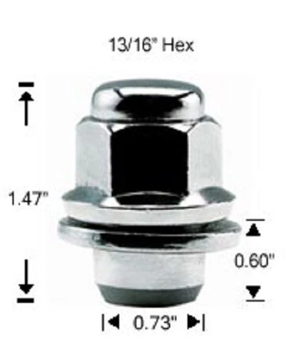 27 piezas tuercas sólidas tipo fábrica/OEM TOYOTA 4Runner parte # AP-5307 Foto 2 de 2