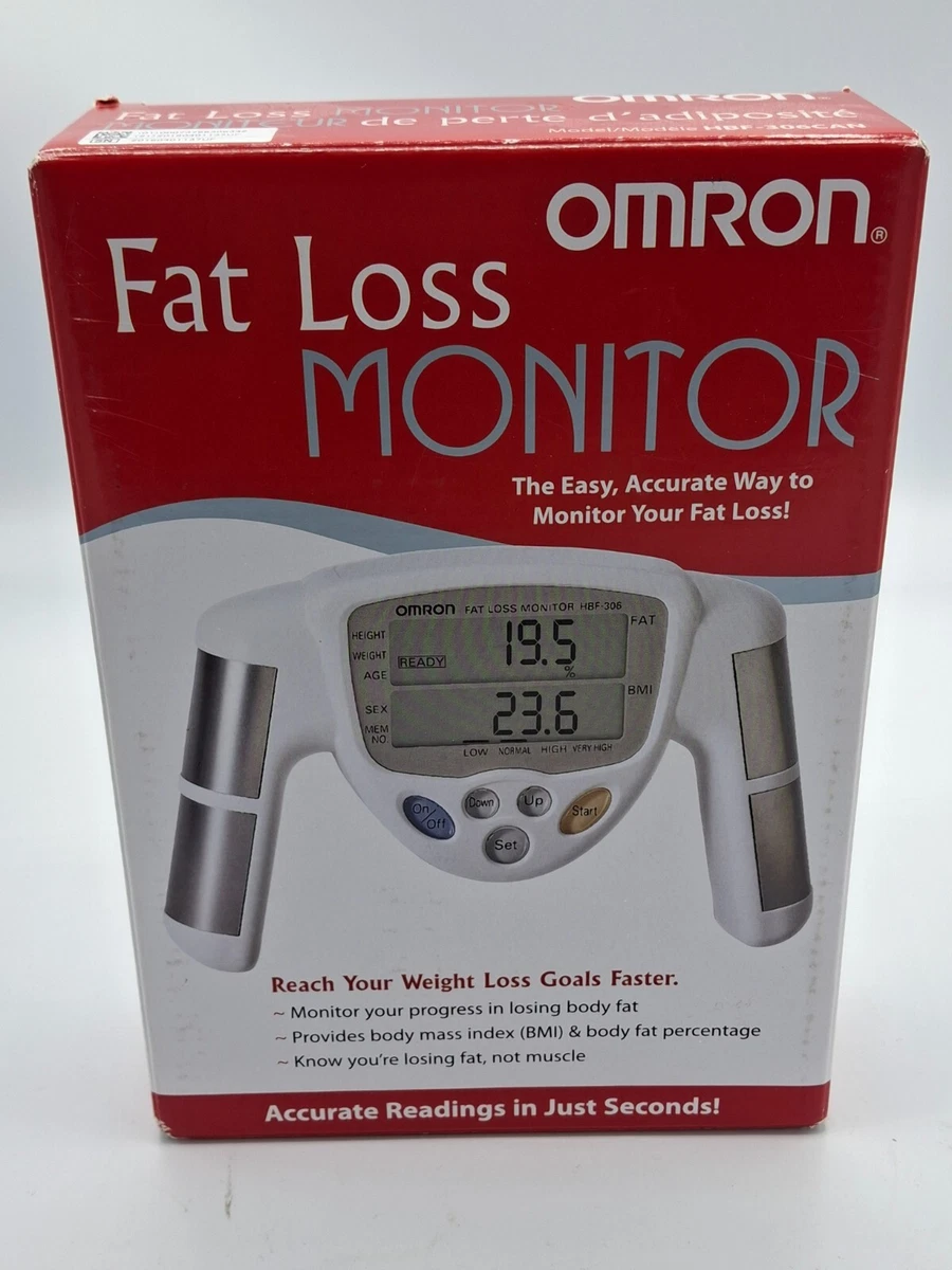 OMRON HBF-306C Handheld Portable Body Fat BMI Loss
