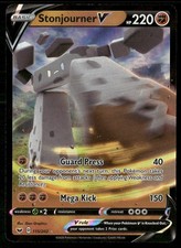 STONJOURNER V 115/202 HOLO ULTRA RARE SWORD & SHIELD POKEMON NM