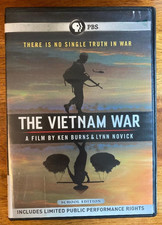 The Vietnam War School Edition DVD 2017 6 DISC SET Ken Burns PBS Ex Library