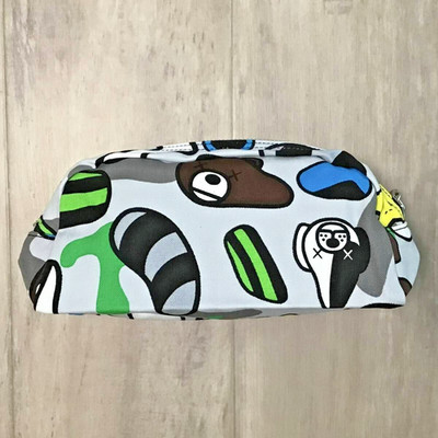 KAWS x BAPE Milo Animal Kingdom Pouch Bag NIGO Limited Pattern AccessoryLtd