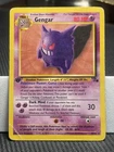 Gengar Fossil 1st edition Non Holo Rare 20 - Pokemon Card - Vintage - HP