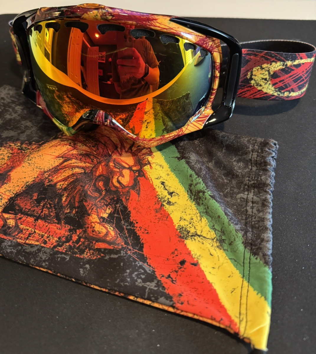 Oakely Crowbar Tanner Hallモデル Oakley Tanner Hall Signature Crowbar Goggle - Ski スキー・スノーボードアクセサリー