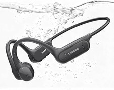 Bone Conduction IP68 Waterproof Swimming Headphones, 10H Battery Life Sports Run