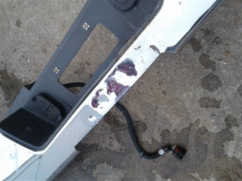 (LOCAL PICKUP ONLY) Rear Bumper Step DRW Chrome Bumper Fits 15-19 SIERRA 3500 PI - Image 3 of 4