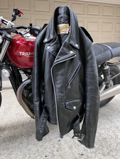 Giacca di pelle Schott Perfecto 618 (taglia 36) Steerhide