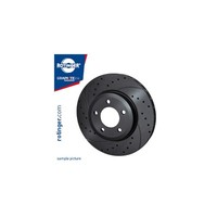 Rotinger 2X Bremsscheibe Vorne Ø356 Mm Gelocht BelüFtet FüR Audi A6 Avant 4G5