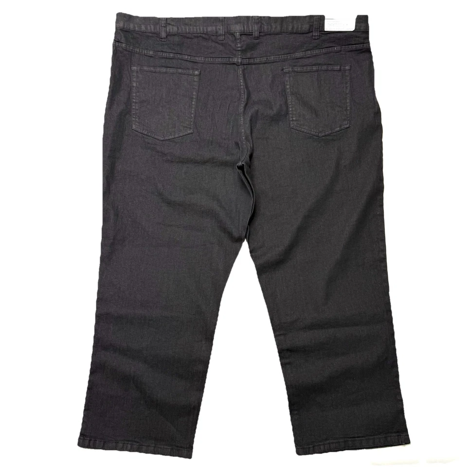 Pantalones de mezclilla Harbor Bay calce relajado negros 52X30 cintura elástica DXL NUEVOS CON ETIQUETAS NUEVOS Foto 2 de 4