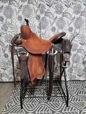 Stuart Rybak 16" Cowhorse Saddle