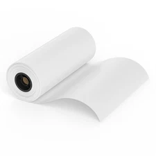 Wide Format Plotter Paper 24 In x 150 Ft - 1 Roll 20lb CAD Bond Paper with 2 ...