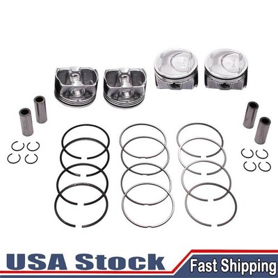 STD Engine Piston Kit 23040-2G500 For 11-13   Sonata Kia Sorento   #nm